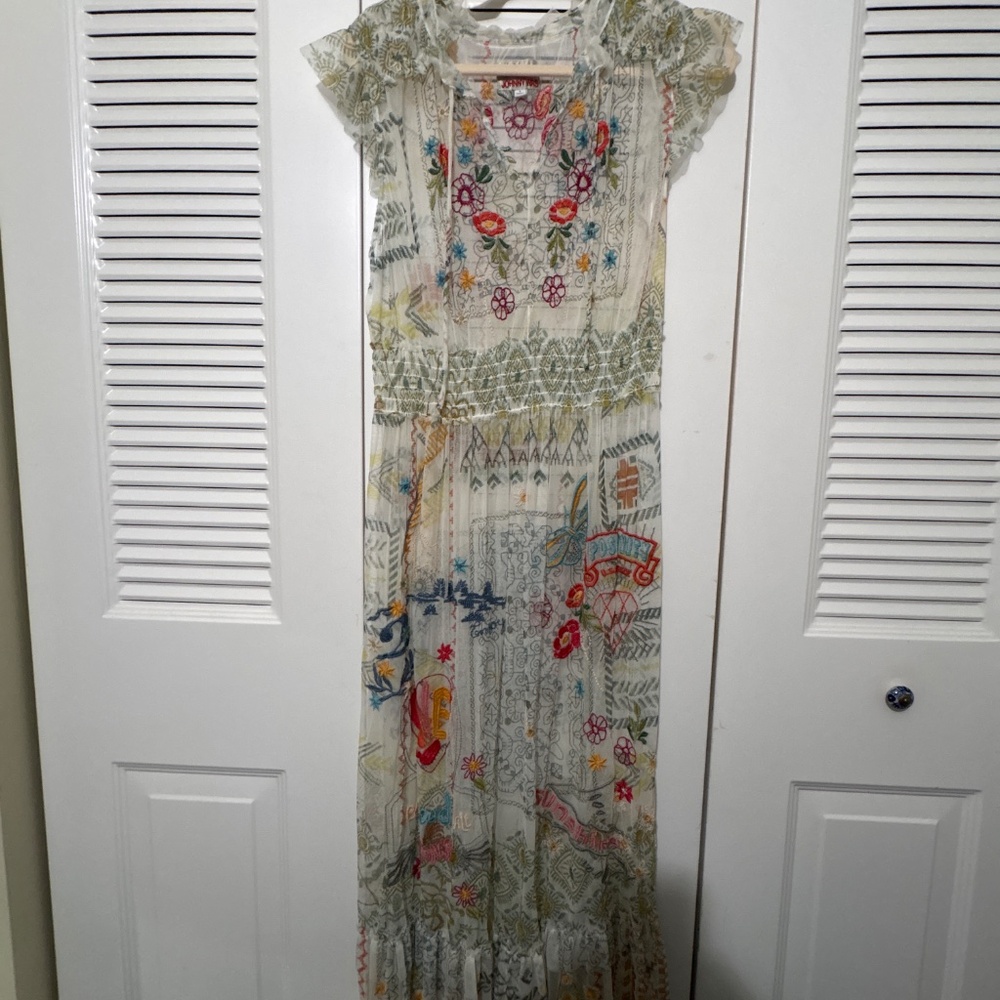 Johnny Was Embroidered Dress - Picture 3 of 7